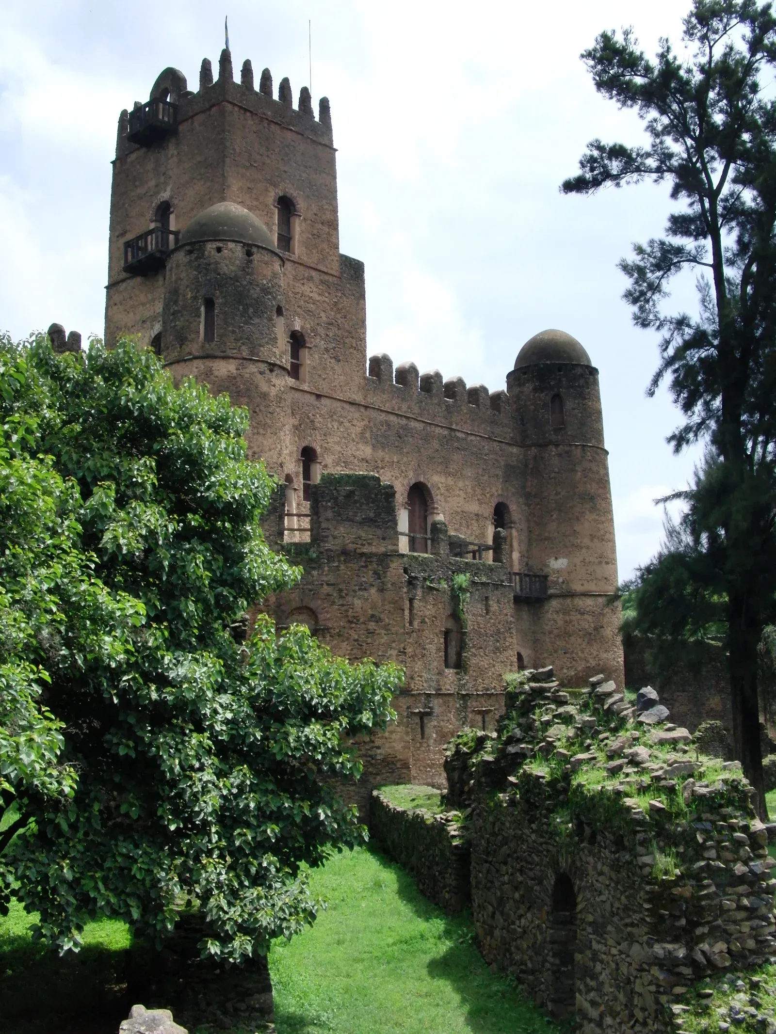 Fasilides Castle within Gondar’s royal enclosure