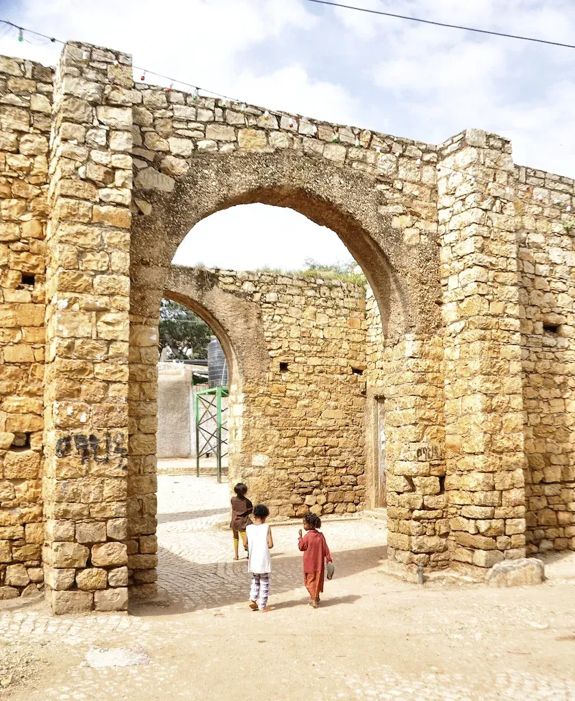 A gate in the historic walled city of Harar